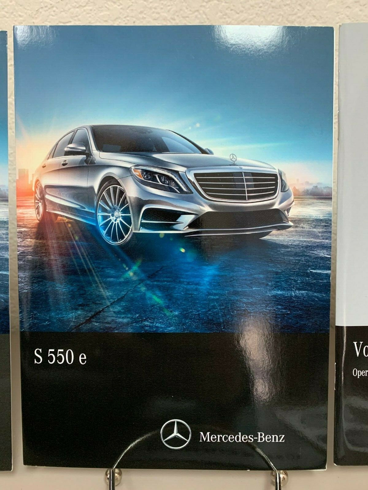 2015 Mercedes-Benz Genuine OEM S-Class S550e Hybrid Owner's Manual Set w/Case