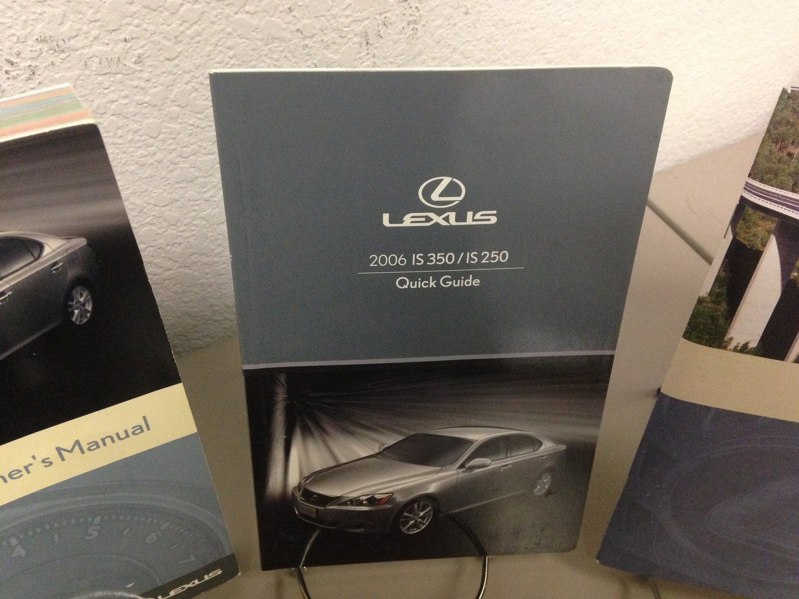 2006 LEXUS IS 350 IS 250 OEM Owner's Manual Set w/Navigation Manual & Lexus Case