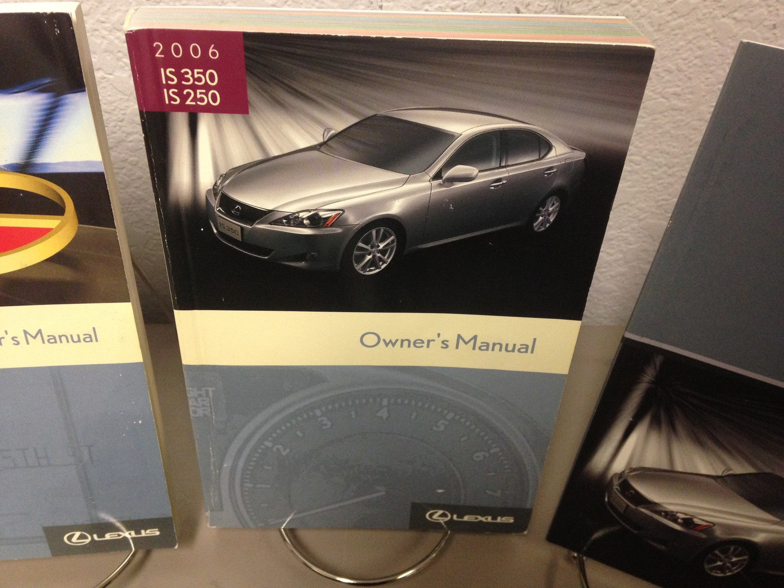 2006 LEXUS IS 350 IS 250 OEM Owner's Manual Set w/Navigation Manual & Lexus Case