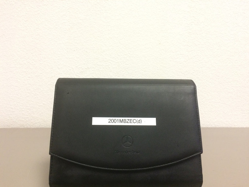 2001 Mercedes-Benz E-Class E320 E430 E55 AMG Genuine OEM Owner's Manual Set