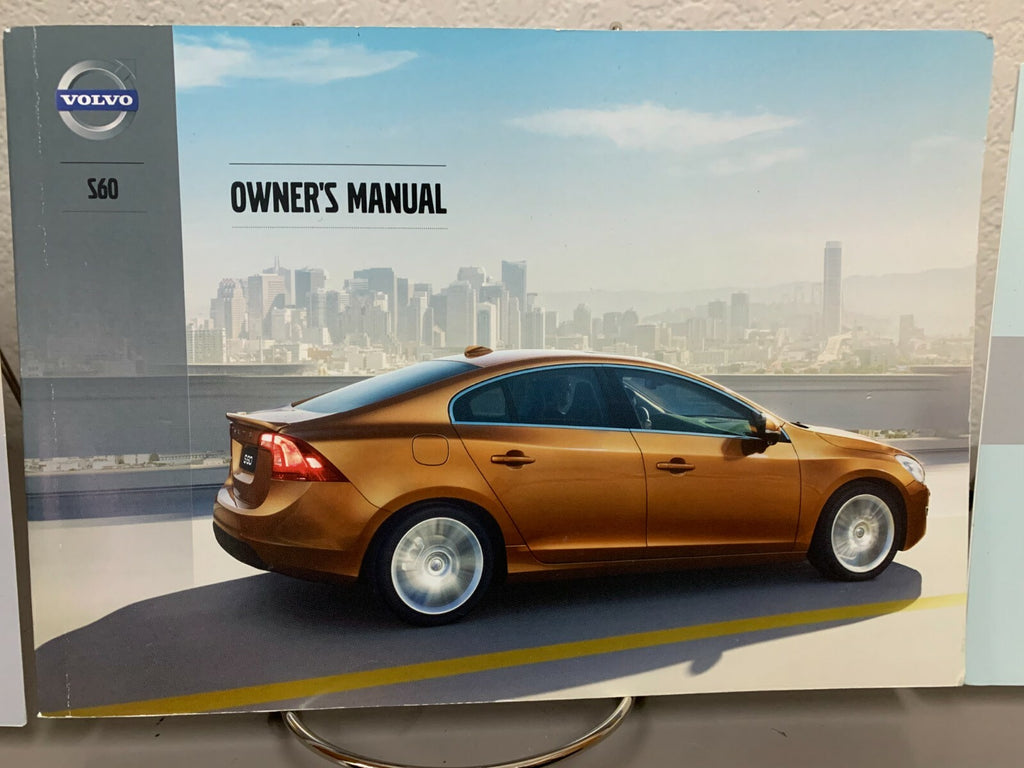2013 Volvo S60 Genuine OEM Owner's Manual Set with Case--Free Shipping!