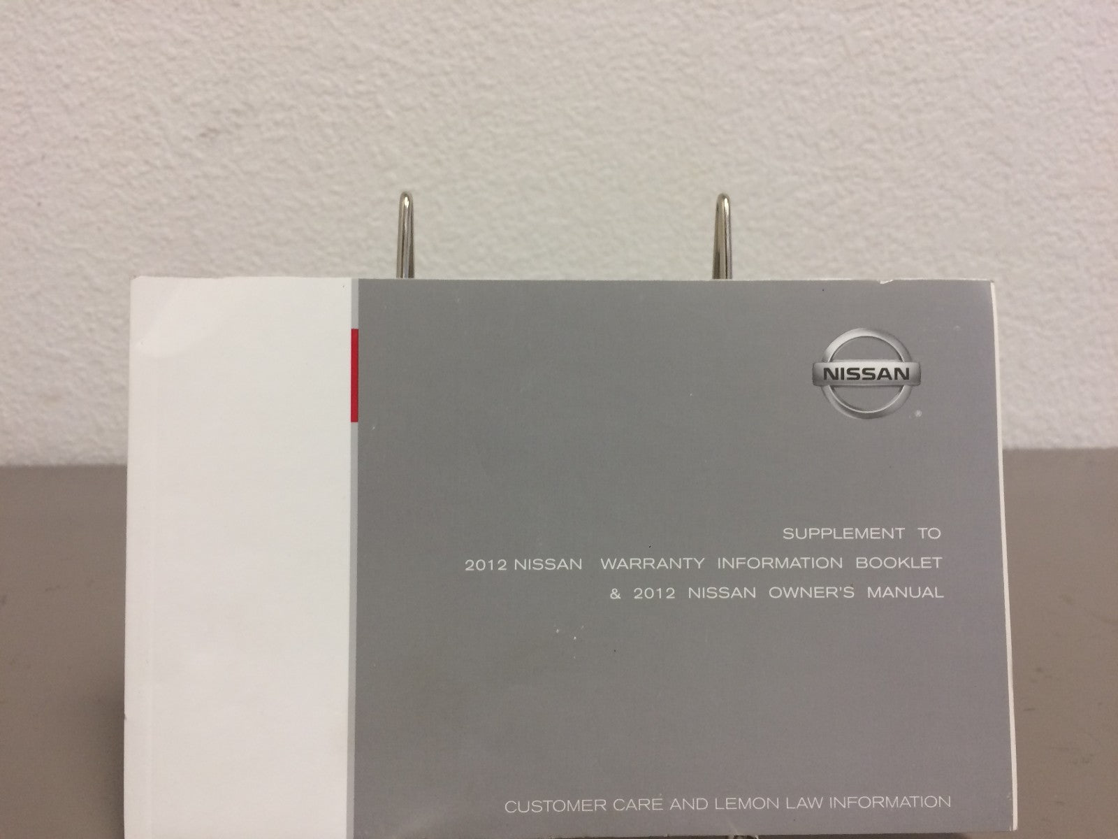 2012 Nissan Versa Genuine OEM Owner's Manual Set with Case - Free Shipping