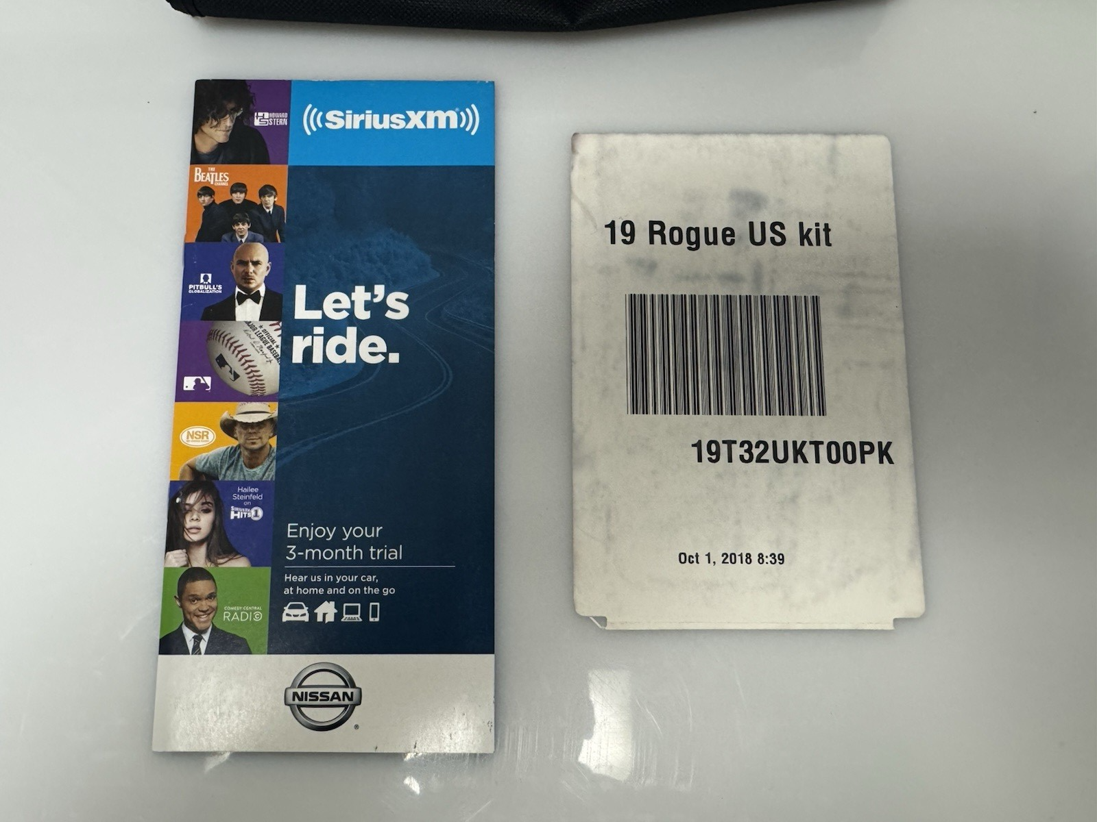 2019 Nissan Rogue Genuine OEM Owner's Manual Set with Protective Nissan Case