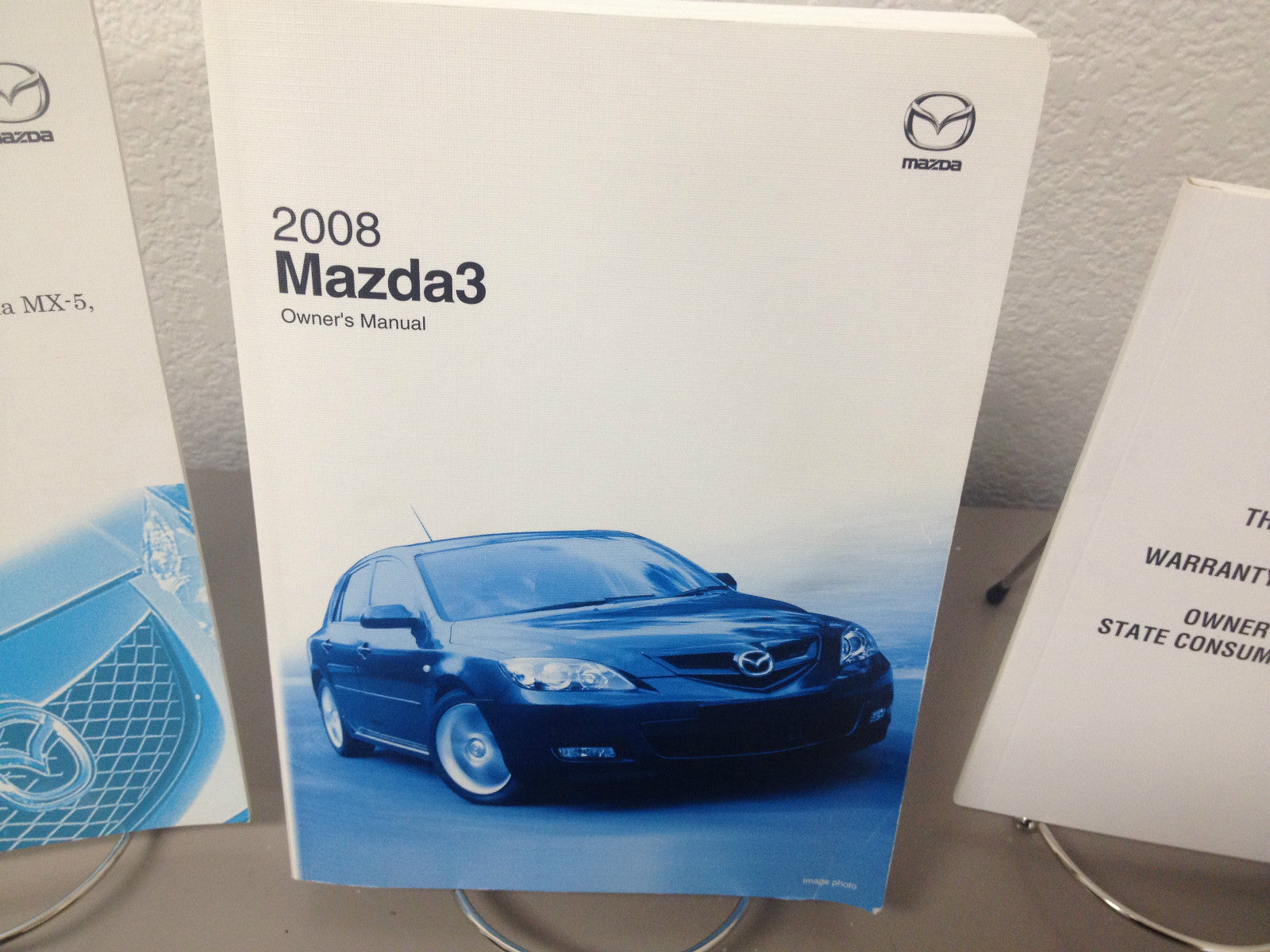 2008 Mazda 3 OEM Owner's Manual--Fast Free Shipping to All 50 States
