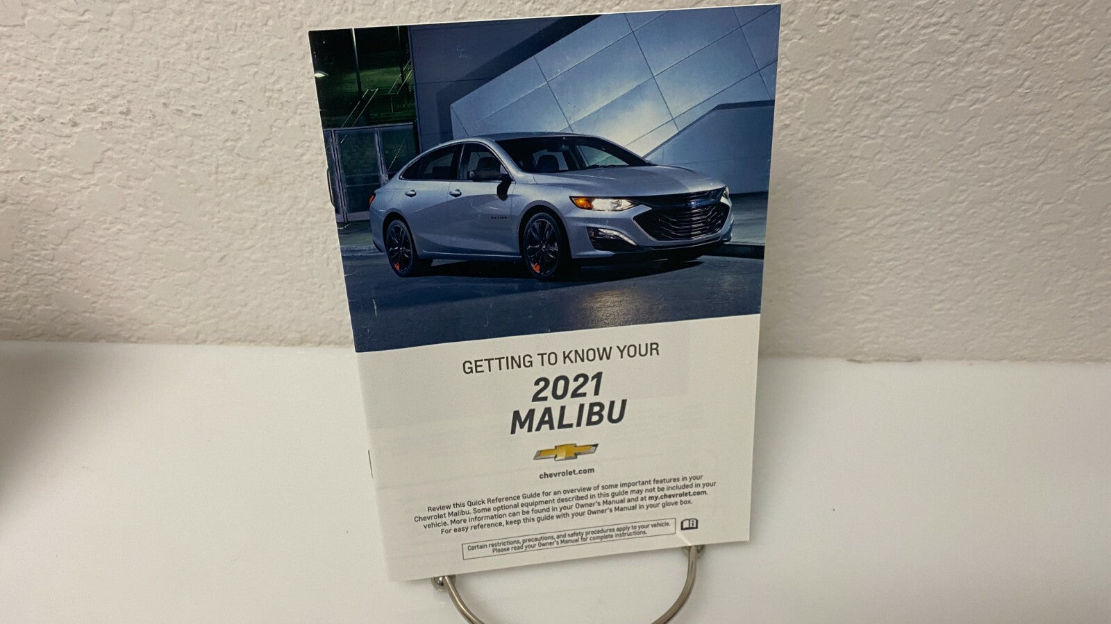 2021 Chevrolet Chevy Malibu Genuine OEM Owner's Manual Set -- Free Shipping!