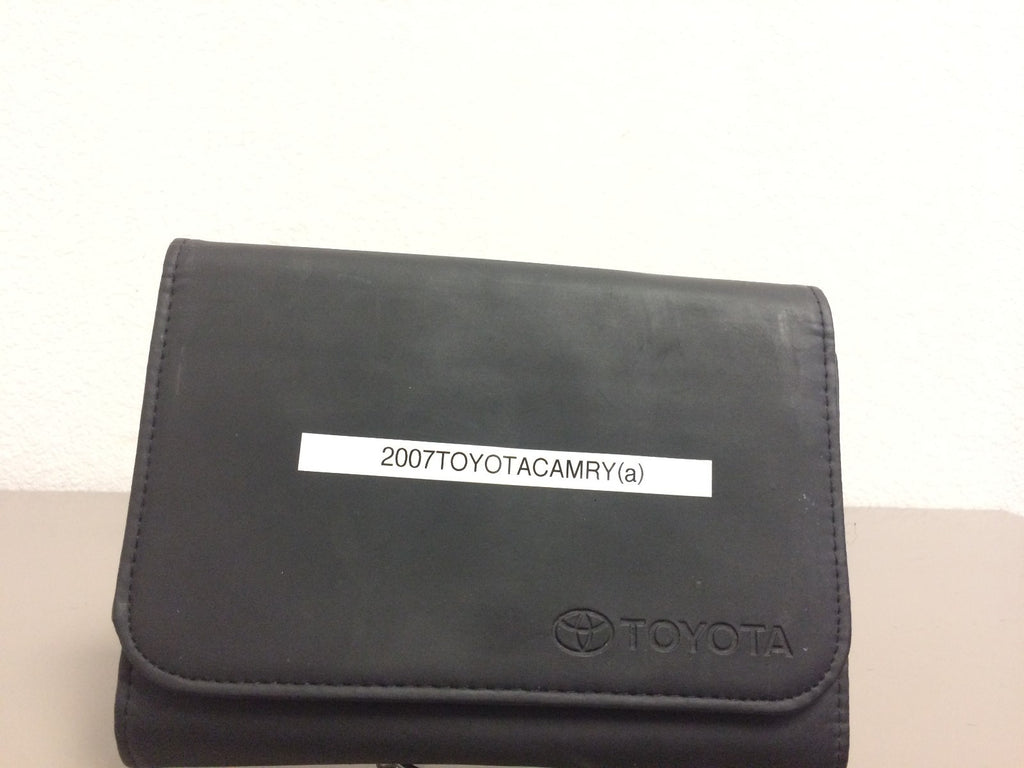 2007 Toyota Camry Genuine OEM Owner's Manual w/Toyota Case-Free Shipping!