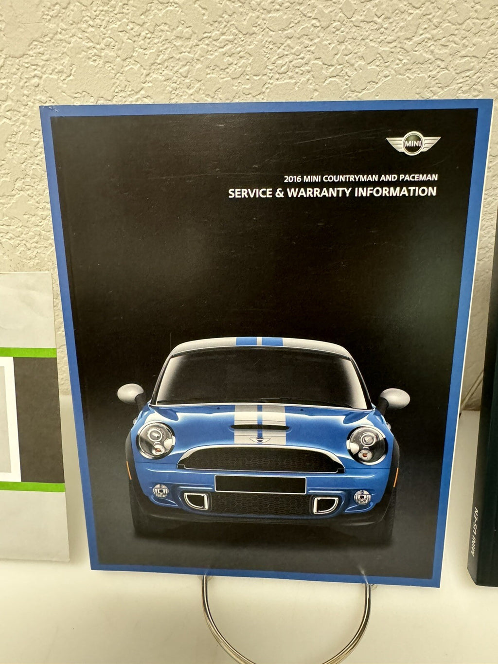 2016 Mini Cooper Paceman Genuine OEM Owner's Manual Set w/Protective Mini Case