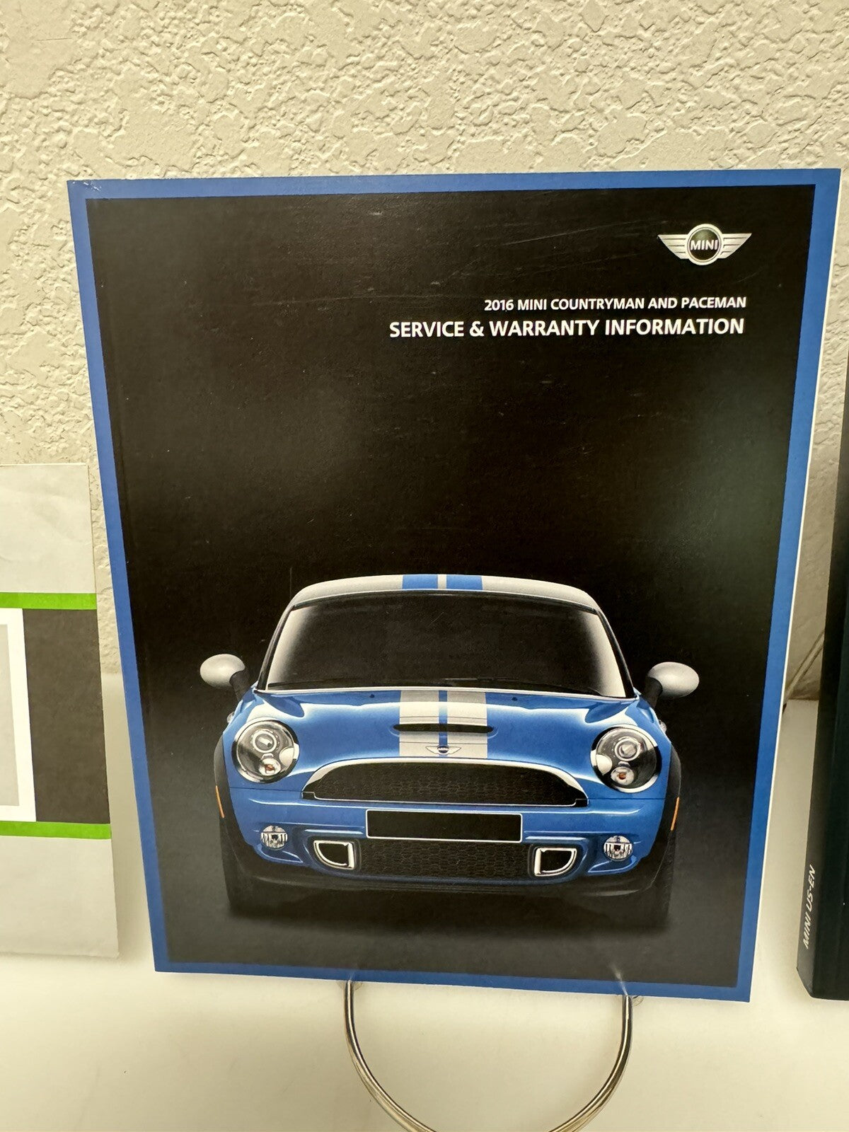 2016 Mini Cooper Paceman Genuine OEM Owner's Manual Set w/Protective Mini Case