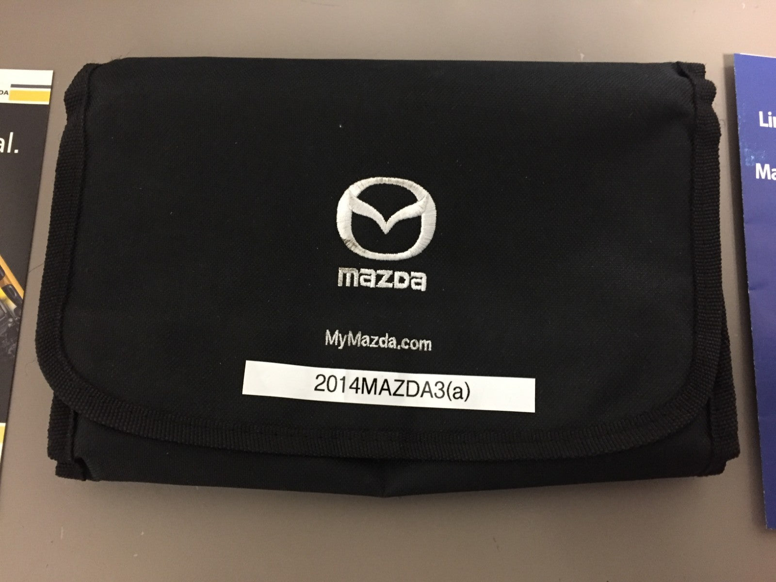 2014 Mazda 3 Genuine OEM Owner's Manual Set w/Navigation Manual & Mazda Case