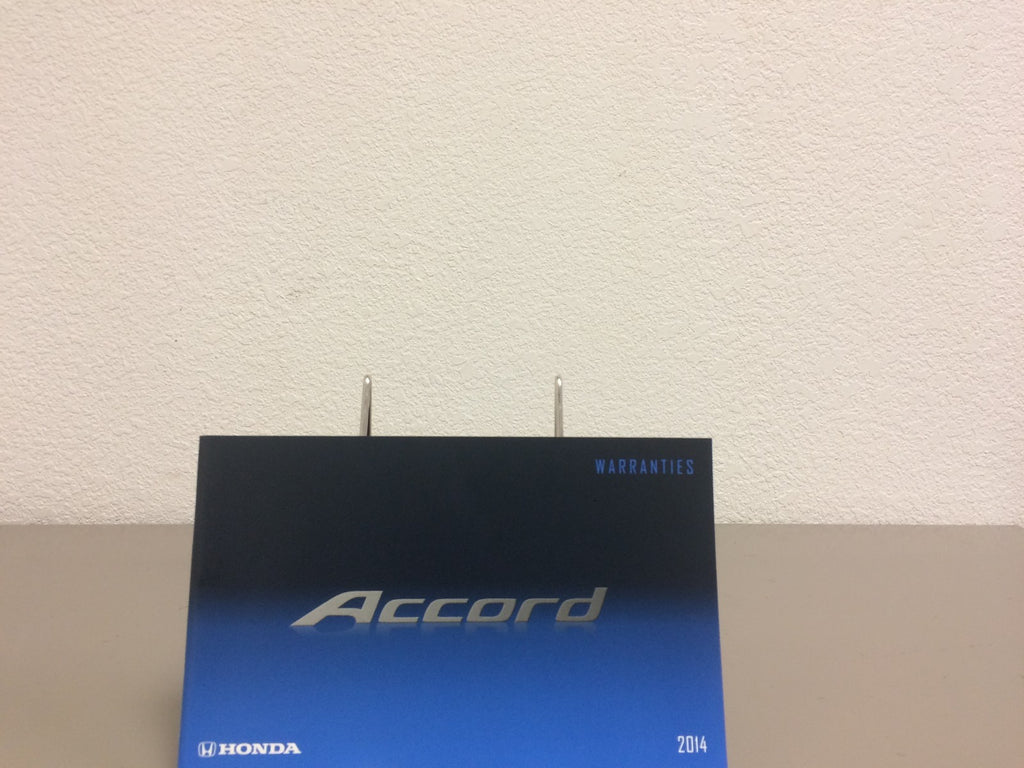 2014 Honda Accord Sedan Genuine OEM Owner's Manual Set w/Case--Free Shipping!