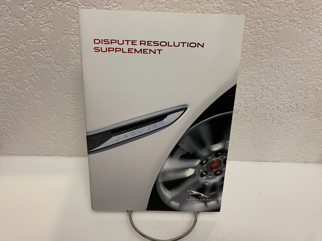 2017 Jaguar XE Genuine OEM Owner's Manual Set with Jaguar Case--Free Shipping!!!