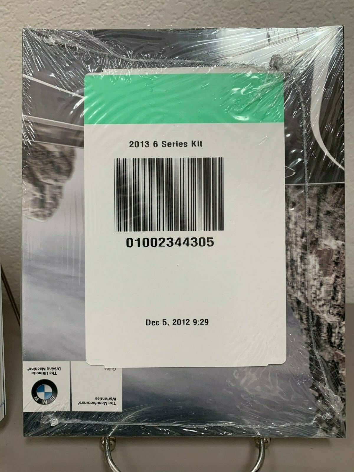 2013 BMW 6 Series Gran Coupe 640i 650i Owner's Manual Set w/iDrive & Navigation