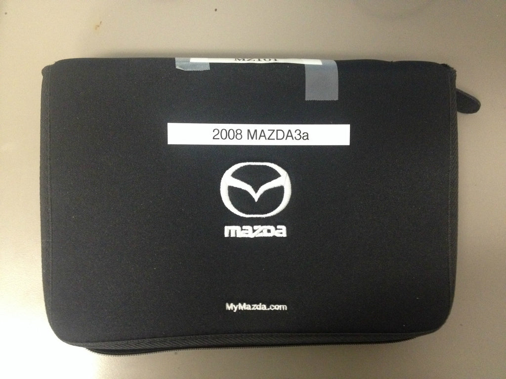 2008 Mazda 3 OEM Owner's Manual--Fast Free Shipping to All 50 States
