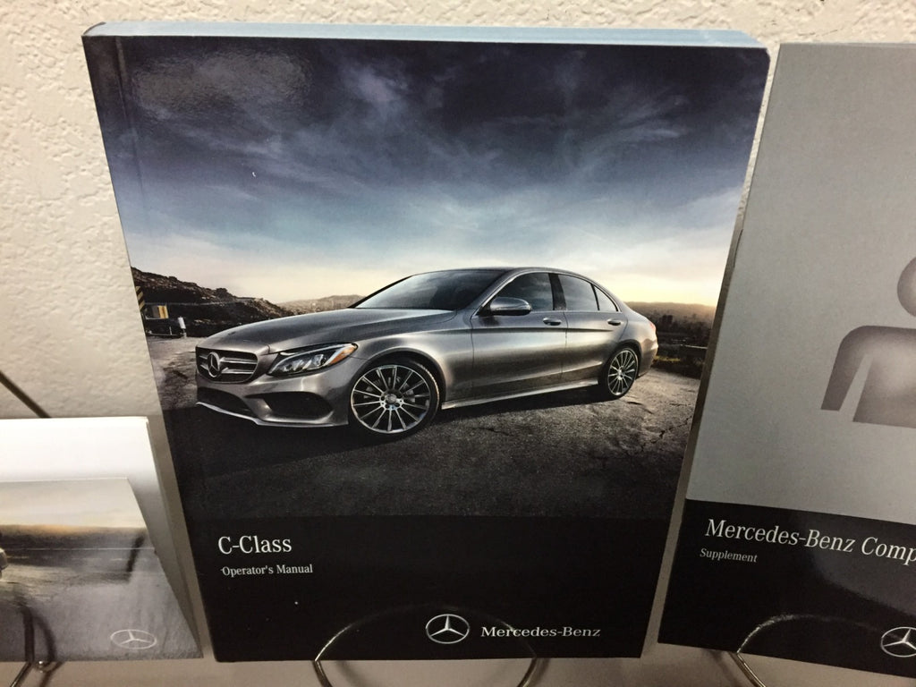 2017 Mercedes-Benz C-Class Sedan Wagon Genuine OEM Owner's Manual Set w/Case