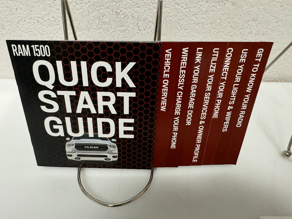 2021 Dodge Ram 1500 Genuine OEM Owner's Manual Set w/Free Shipping!!!