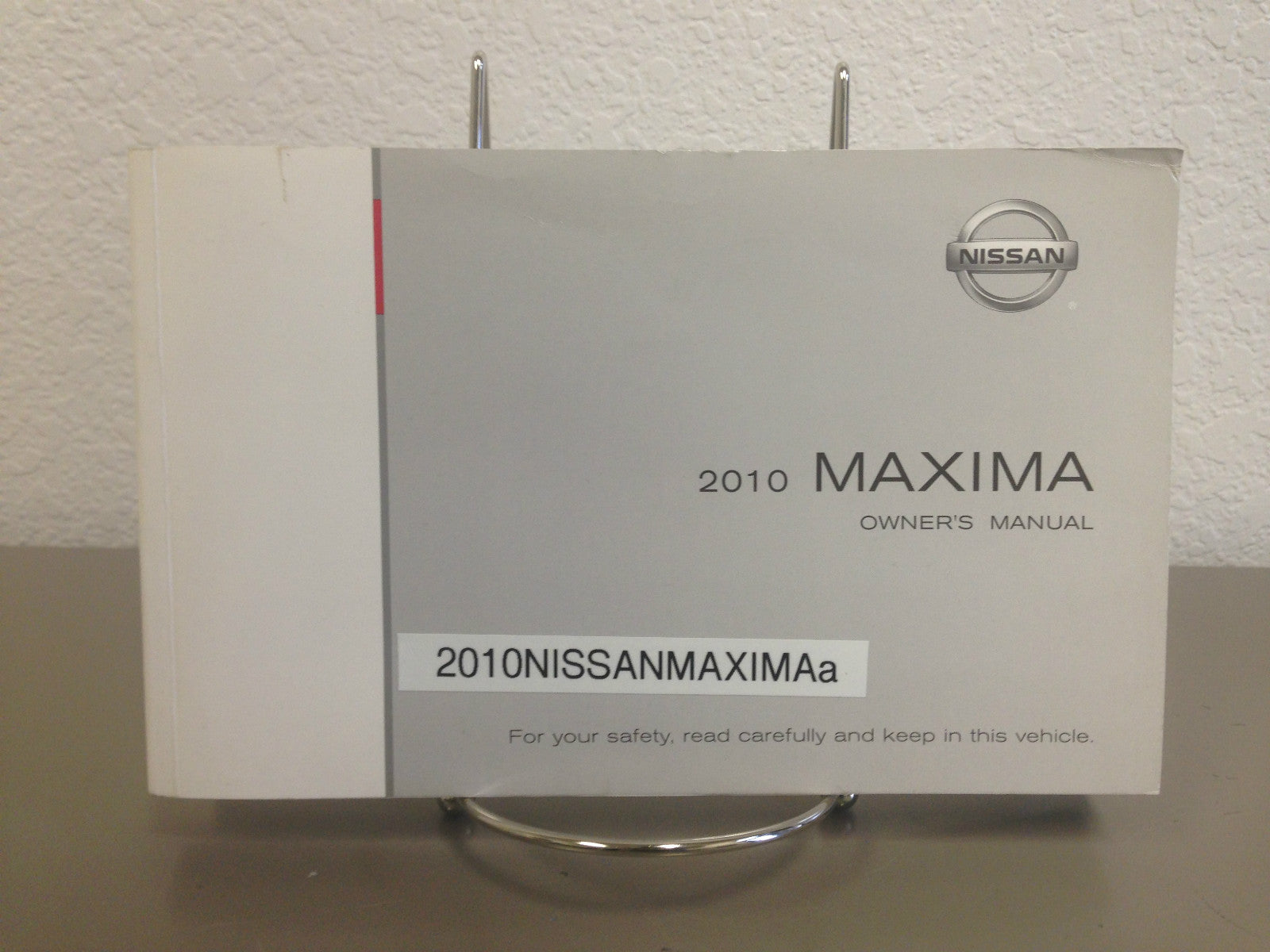2010 Nissan Maxima Genuine OEM Owner's Manual and Electronic Reference Guide