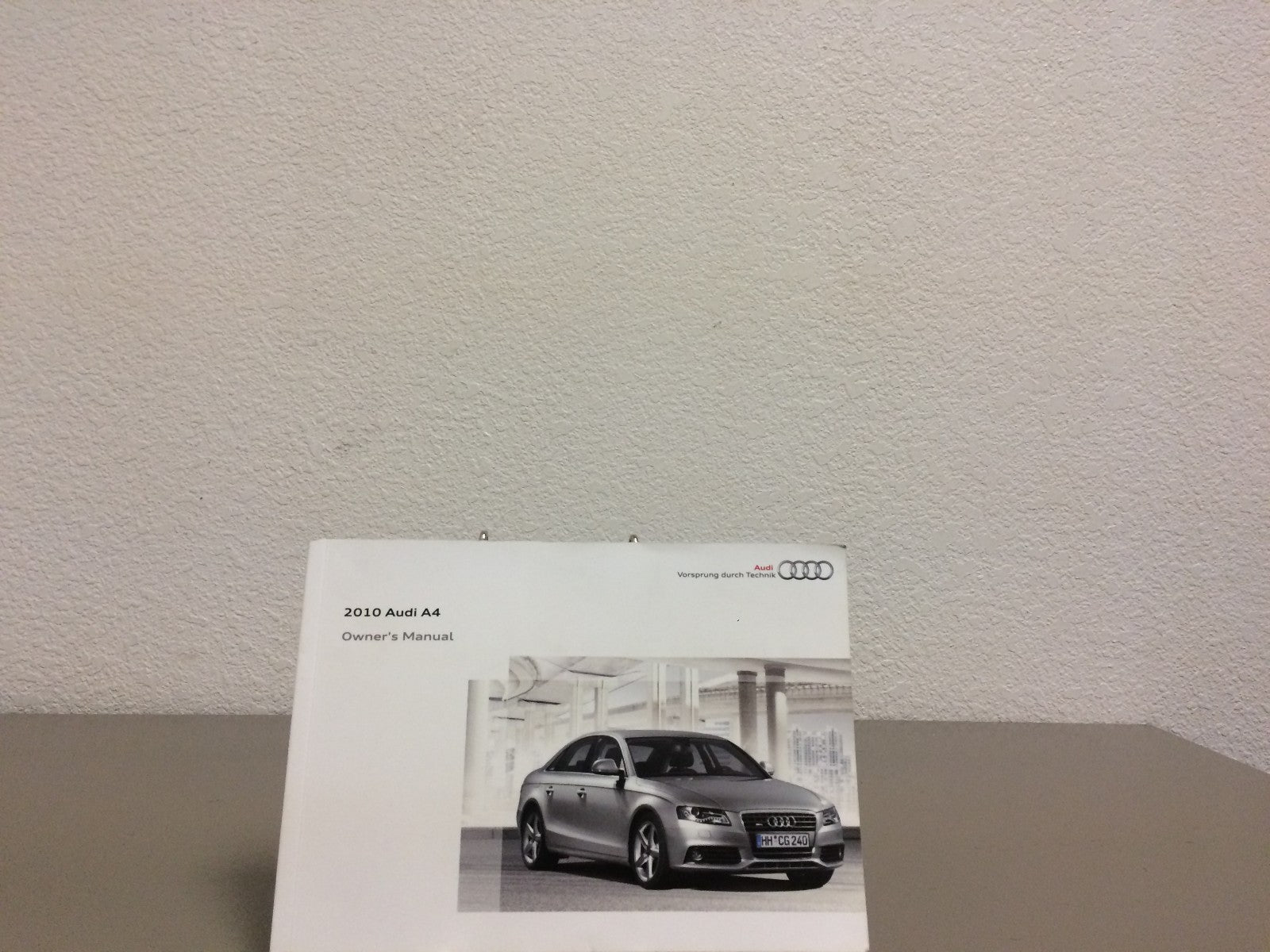2010 Audi A4 Sedan Genuine OEM Owners Manual Set w/Navigation Manual & Audi Case