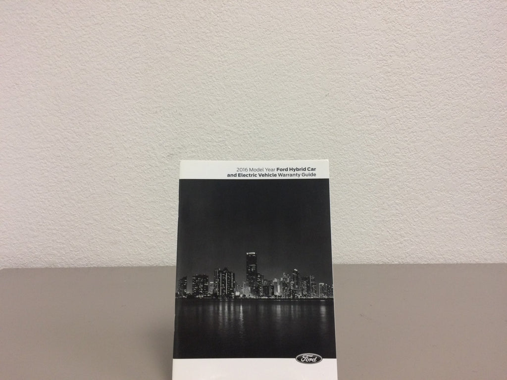 2016 Ford Fusion Hybrid & Fusion Energi Genuine OEM Owner's Manual w/Case--NEW