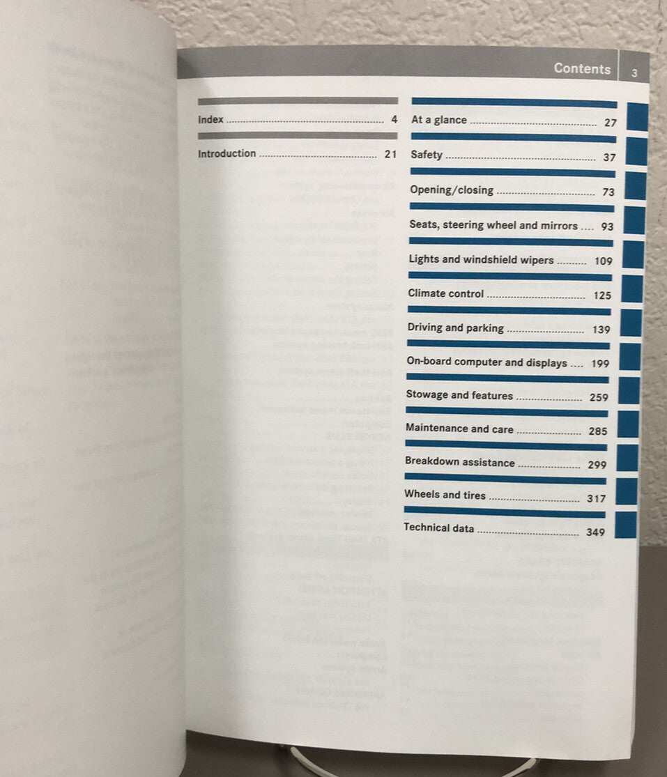 2013 Mercedes-Benz C-Class Sedan C250 C300 C350 C63 AMG Owner's Manual w/Comand