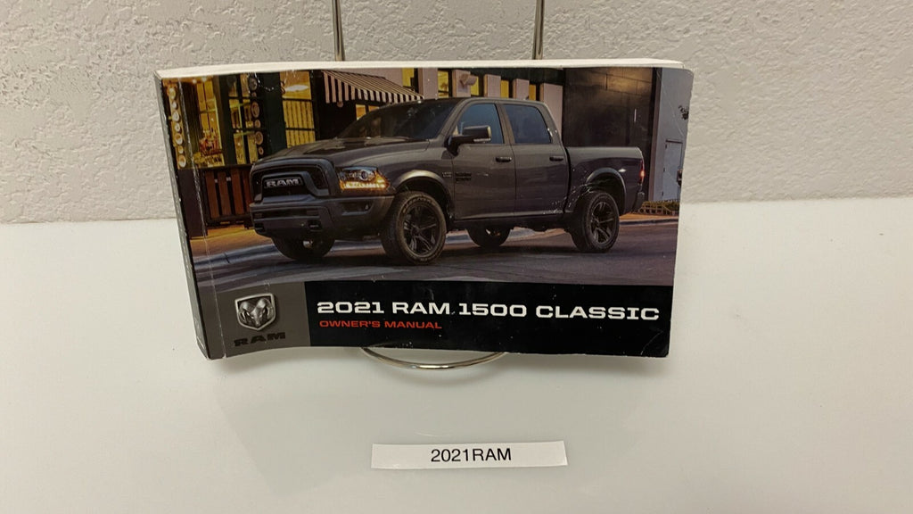 2021 Dodge Ram 1500 Classic Genuine OEM Owner's Manual w/ Free Shipping!!!