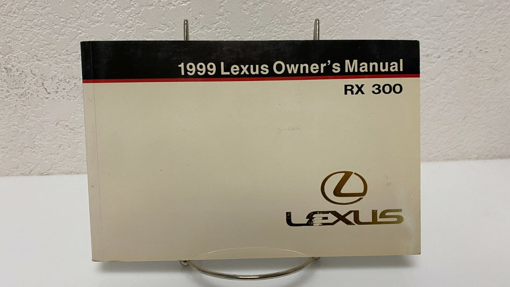 1999 Lexus RX 300 Genuine OEM Owner's Manual w/Case Free Shipping!!!