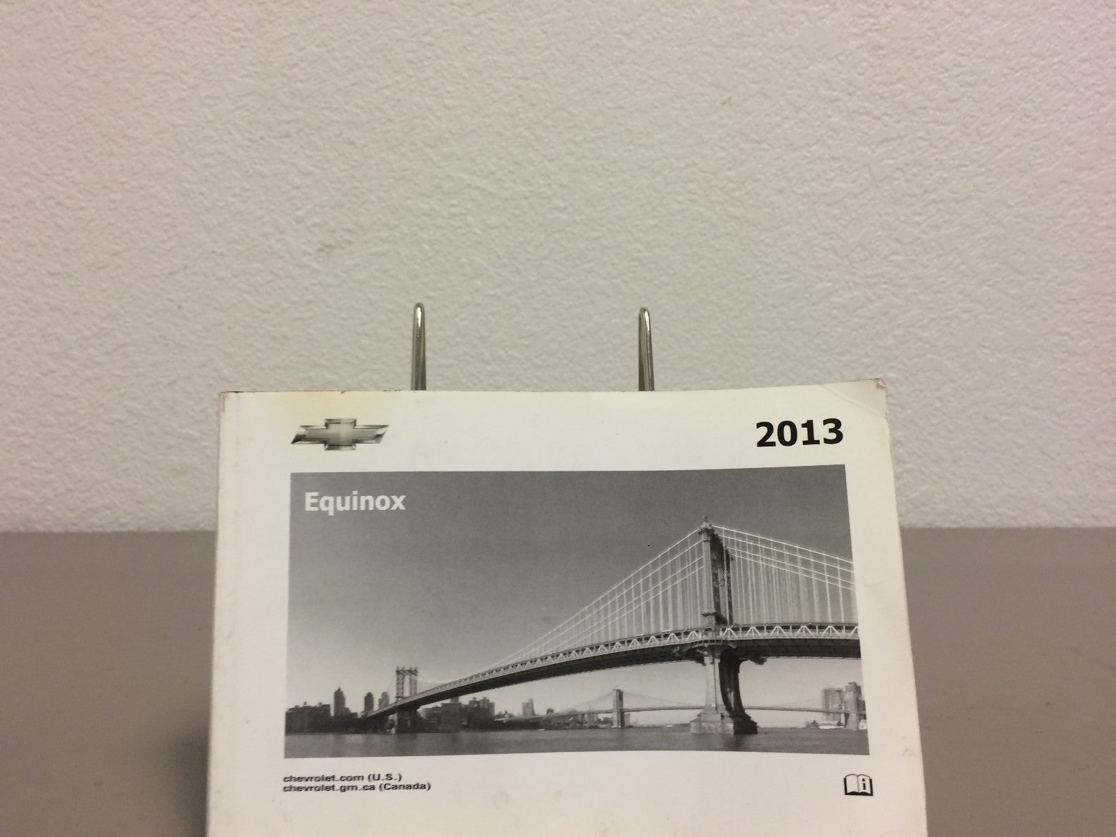2013 Chevrolet Equinox Genuine OEM Owner's Manual--Free Shipping!