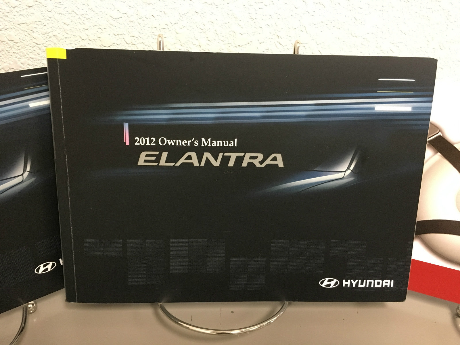 2012 Hyundai Elantra Sedan Genuine OEM Owner's Owner's Manual Set w/Case