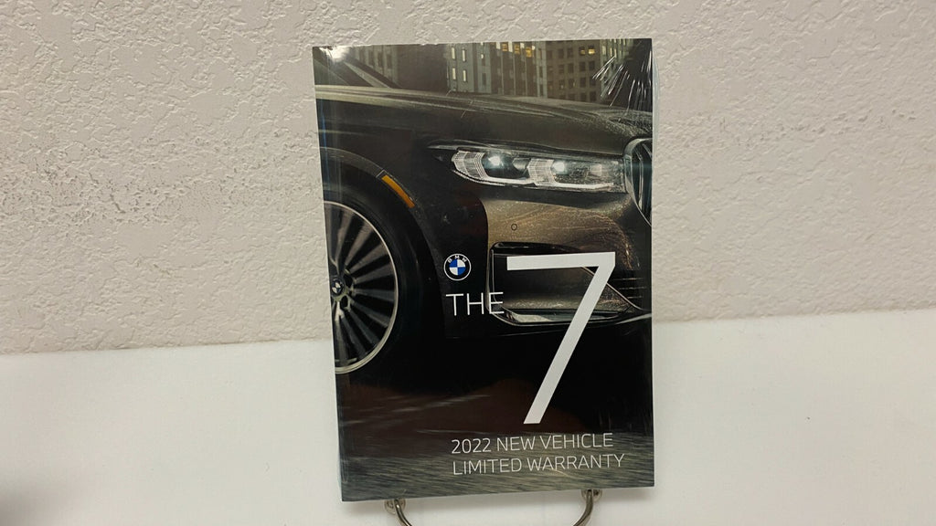 2022 BMW 7 Series 750i Li xDrive M760Li Genuine OEM Owner's Manual w/Case