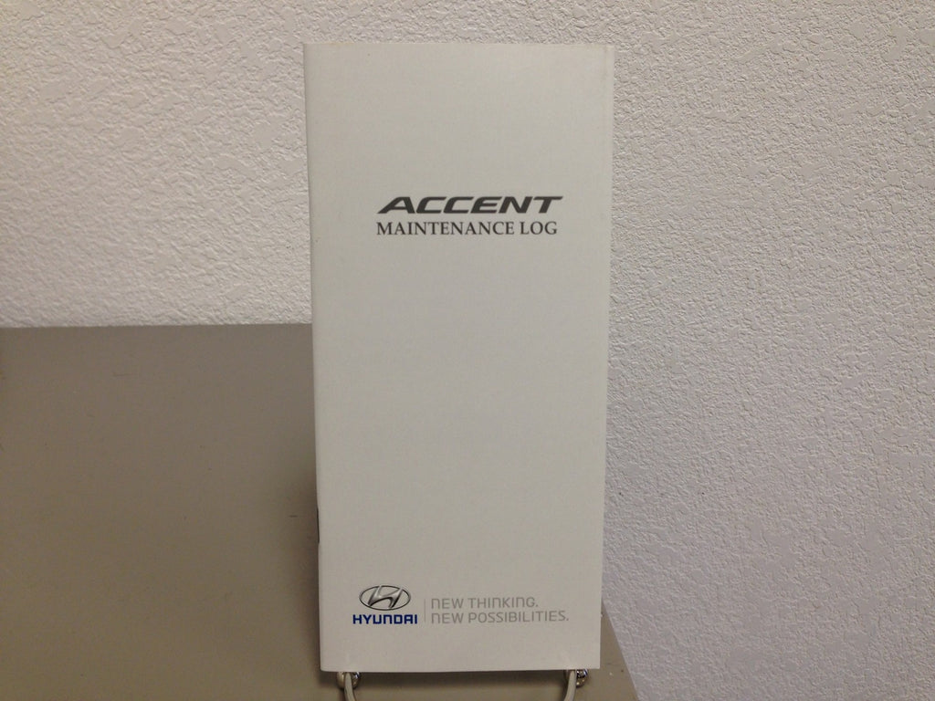 2014 Hyundai Accent OEM Owner's Manual w/ Supplements & Case