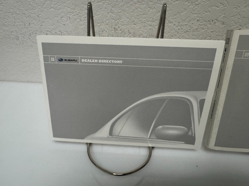 2007 Subaru Impreza Genuine OEM Owner's Manual Set with Protective Case