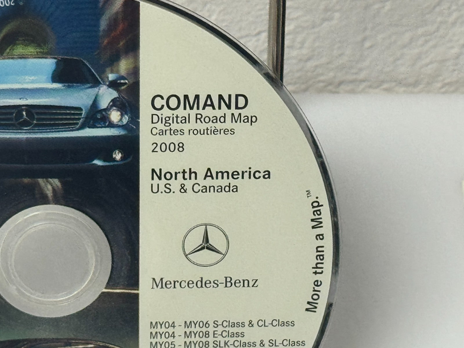 2004-2008 MERCEDES BENZ OEM CL CLK E S SL SLK NAVIGATION DISC BQ 6460232 v7.0