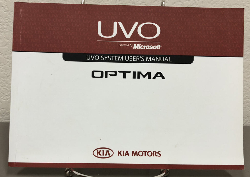 2012 Kia Optima Genuine OEM Owner's Manual with Supplements & Case-Free Shipping