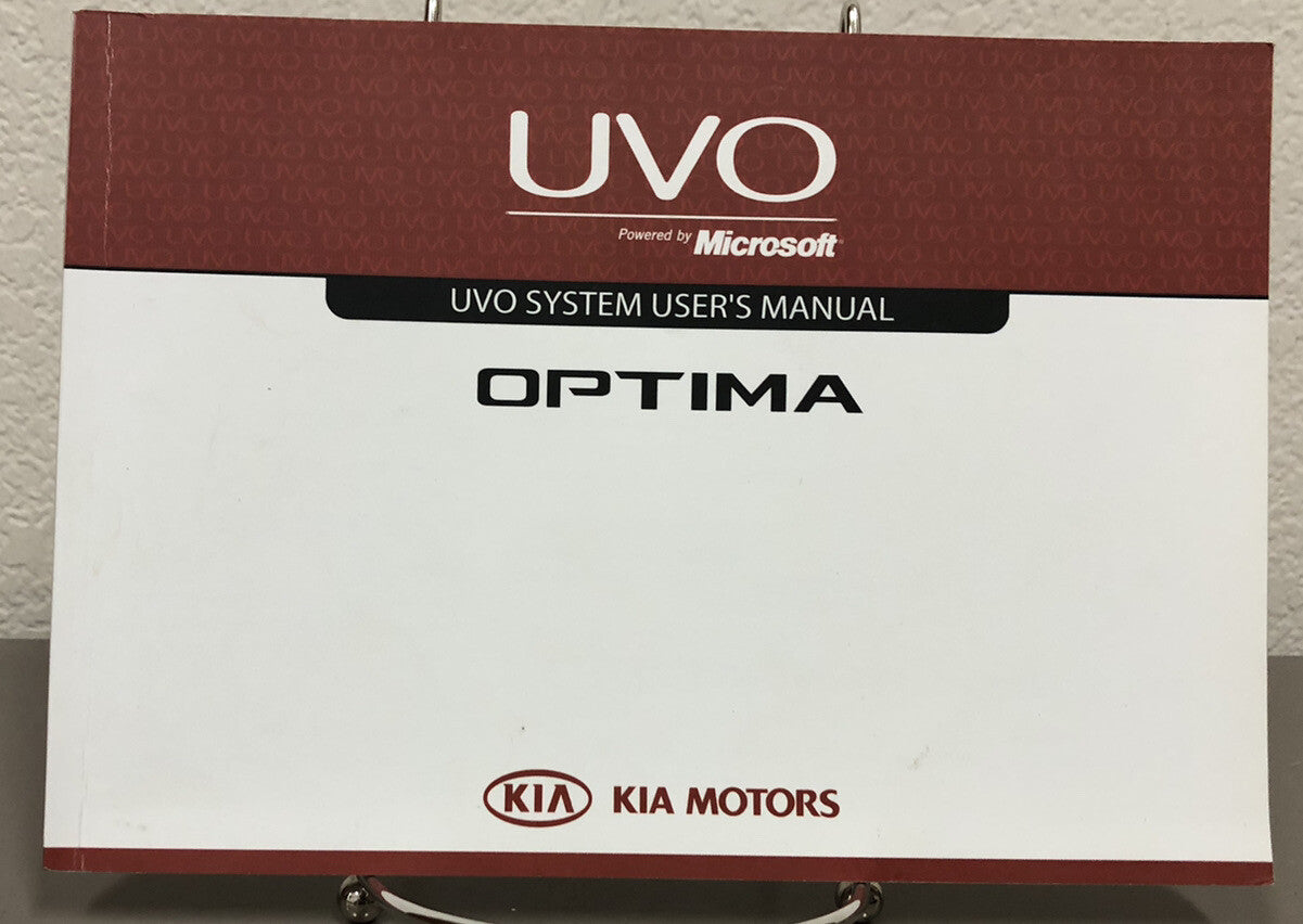 2012 Kia Optima Genuine OEM Owner's Manual with Supplements & Case-Free Shipping