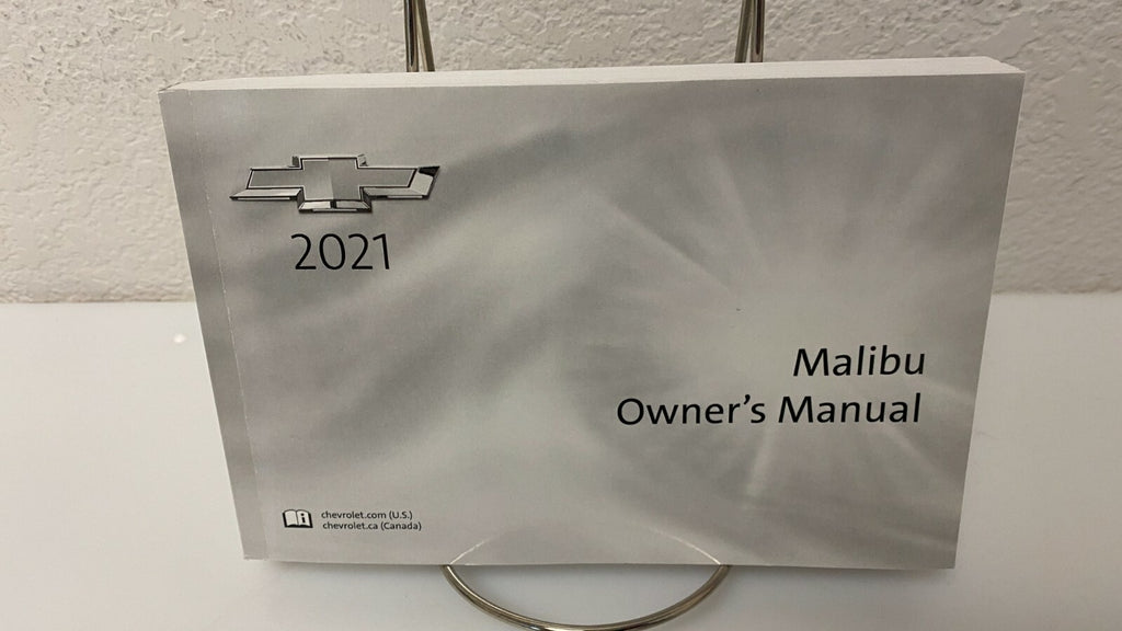 2021 Chevrolet Chevy Malibu Genuine OEM Owner's Manual Set -- Free Shipping!