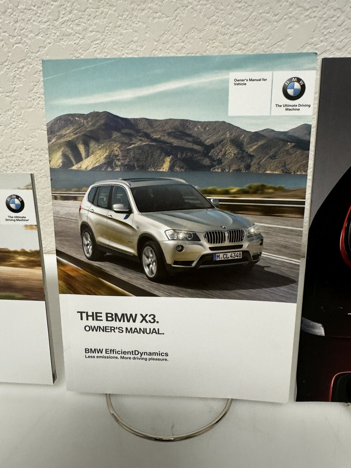 2013 BMW X3 xDrive28i xDrive35i Genuine OEM Owner's Manual Set w/BMW Case