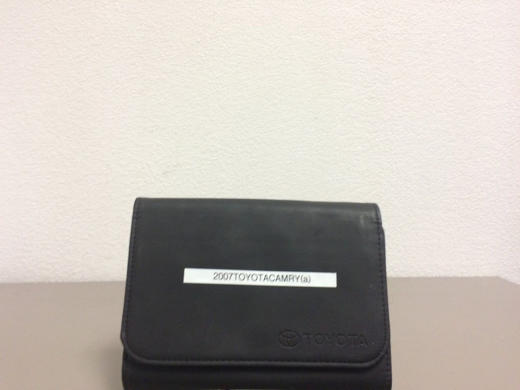 2007 Toyota Camry Genuine OEM Owner's Manual w/Toyota Case-Free Shipping!