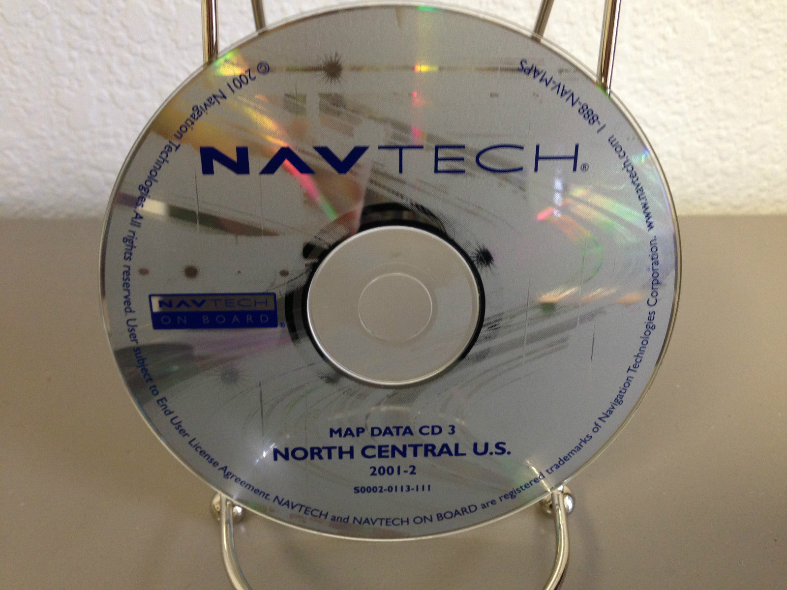 Land Rover / BMW Mini NAVTECH 2001 Navigation Disc North Central S0002-0113-111