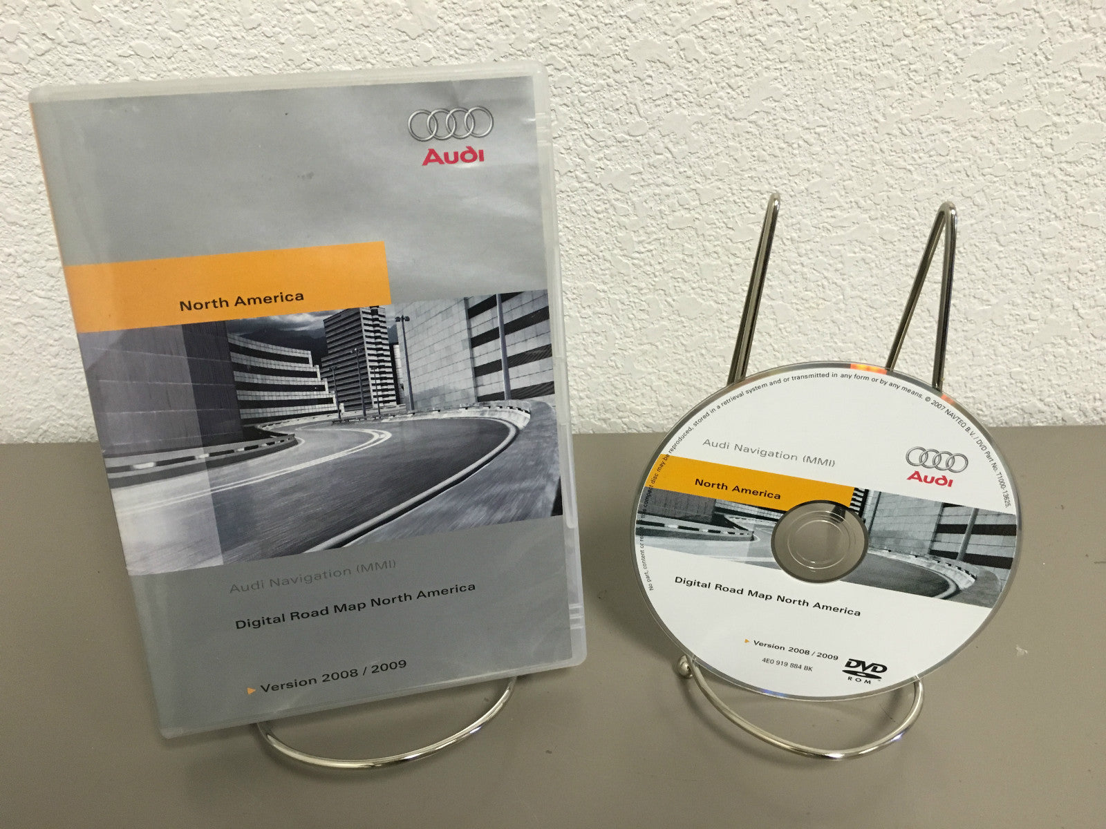 AUDI Navigation System North America DVD - Version 2008/2009