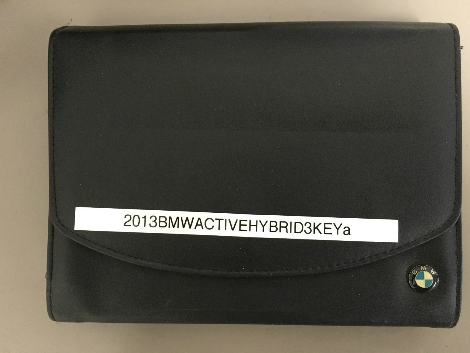 2013 BMW Active Hybrid 3 OEM Owner's Manual w/ Key FOB