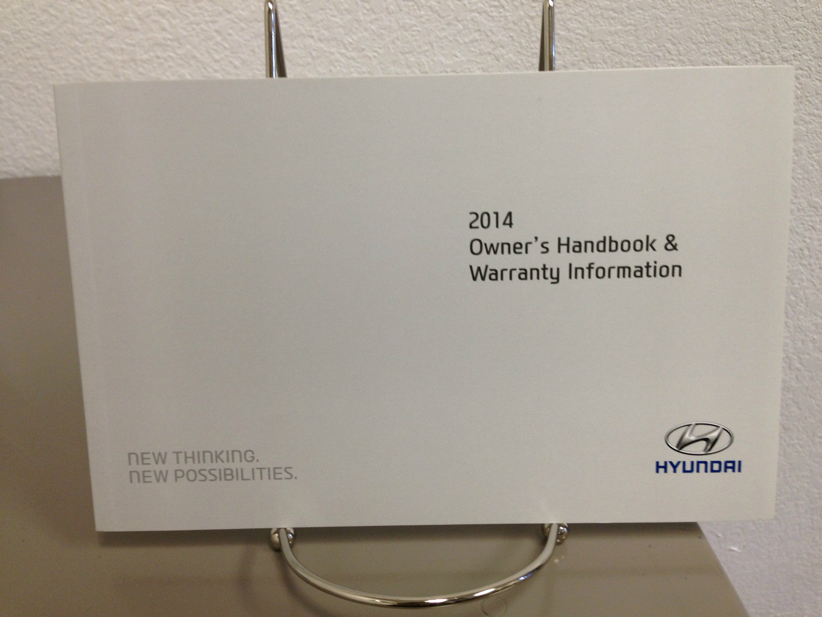 2014 Hyundai Elantra Coupe OEM Owner's Manual w/ Supplements, Good Condition