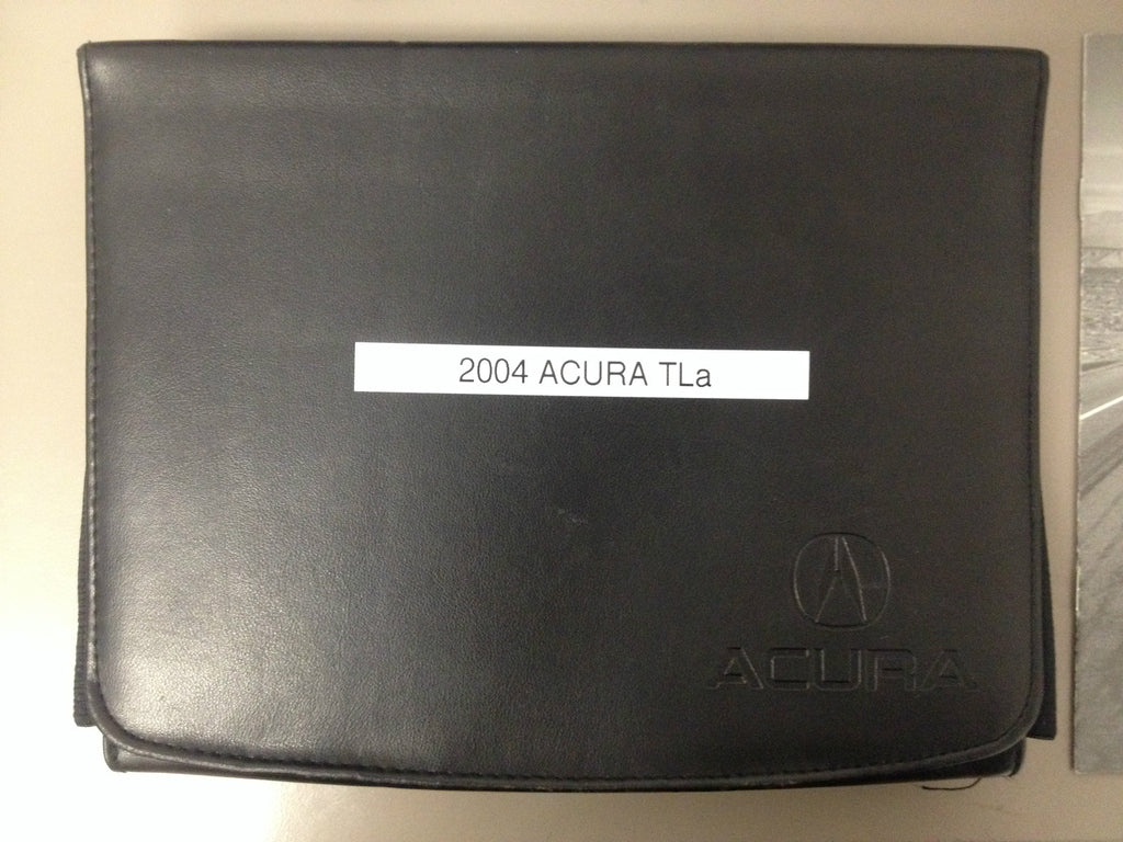 2004 Acura TL Genuine OEM Owner's Manual Set with Case-Free Shipping