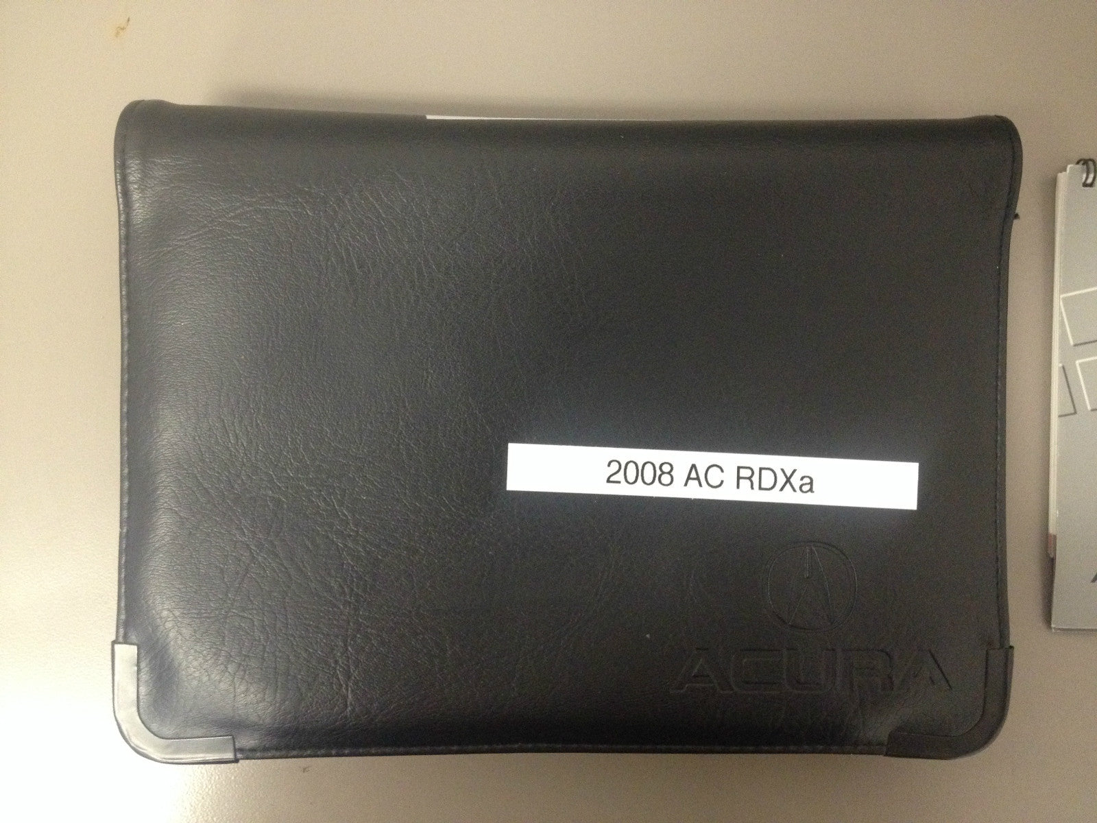 2008 Acura RDX Genuine OEM Owner's Manual Set w/Navigation Manual & Nissan Case