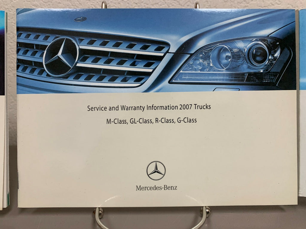 2007 Mercedes-Benz R-Class R320 CDI R350 R500 R63 AMG OEM Owner's Manual Set