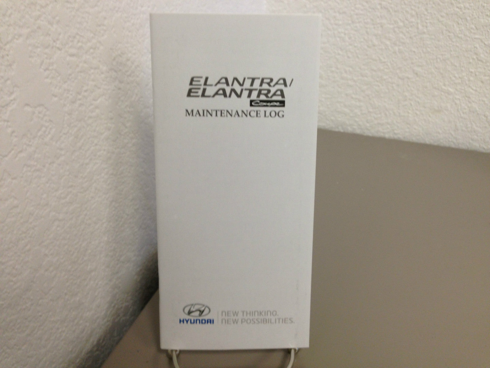 2014 Hyundai Elantra Coupe OEM Owner's Manual w/ Supplements, Good Condition