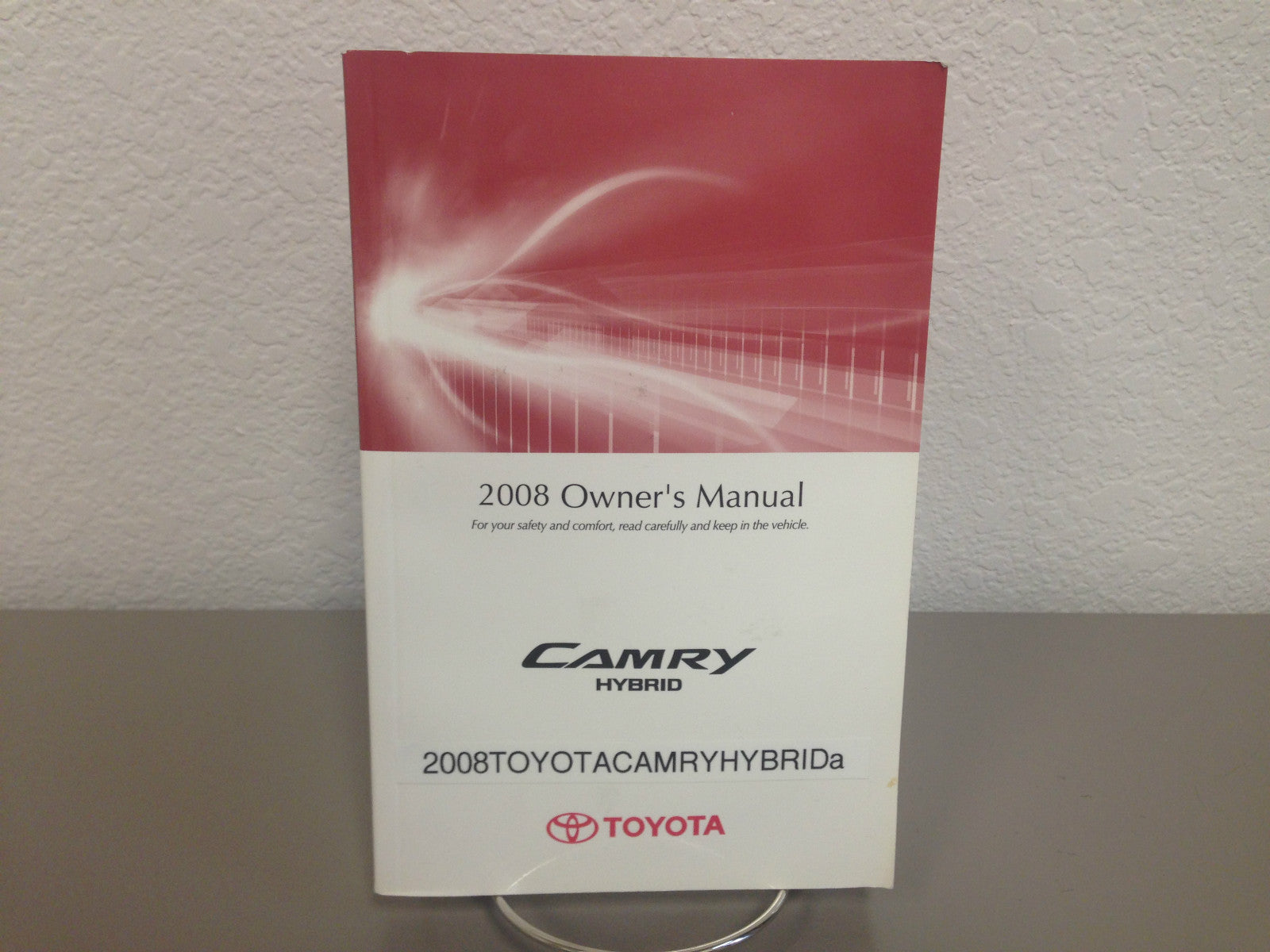 2008 Toyota Camry Hybrid Genuine OEM Owner's Manual in Good Condition-Ships Free