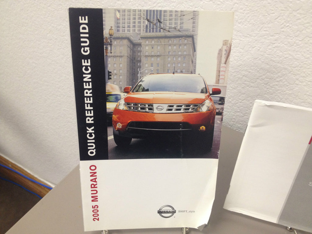 2005 Nissan Murano Genuine OEM Owner's Manual Set with Case--Fast Free Shipping
