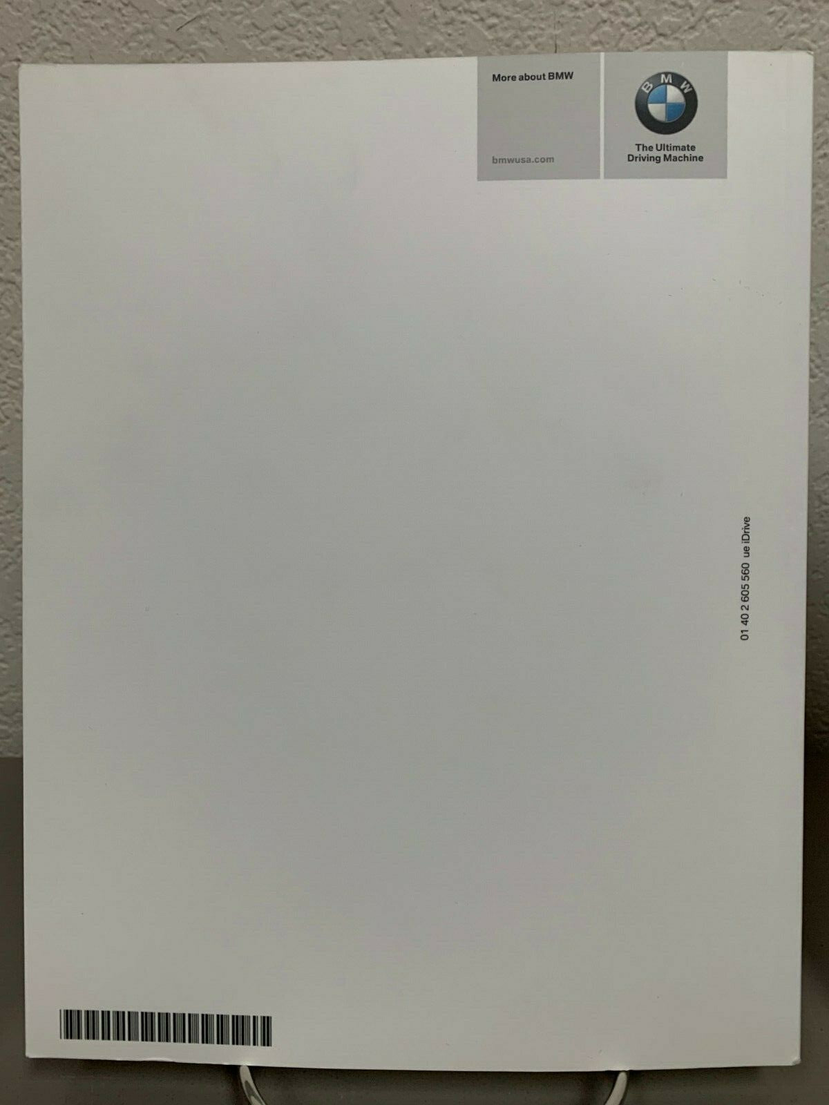 2011 BMW 3-Series Sedan/Sports Wagon Genuine OEM Owner's Manual Set w/BMW Case