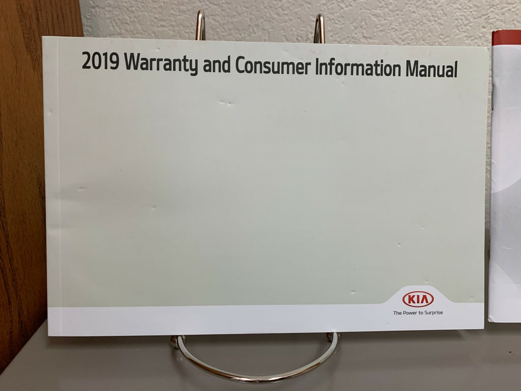 2019 Kia Forte Genuine OEM Owner's Manual Set w/Protective Case--Free Shipping!