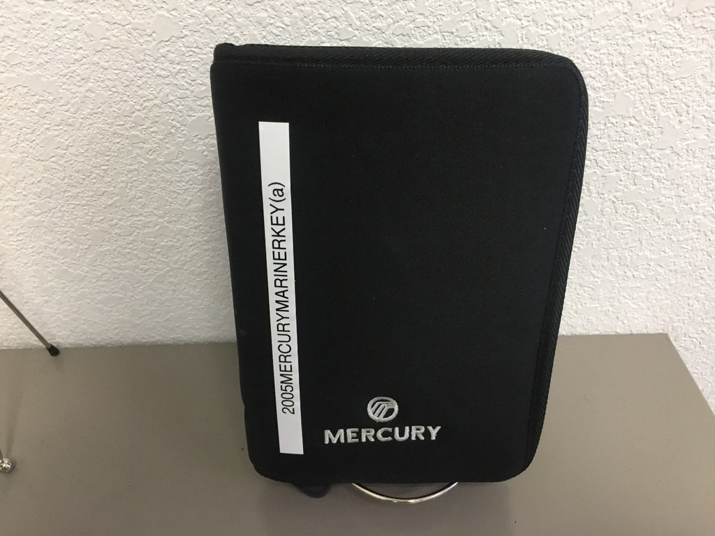 2005 Mercury Mariner Genuine OEM Owner's Manual Set w/Case and Bonus Key FOB