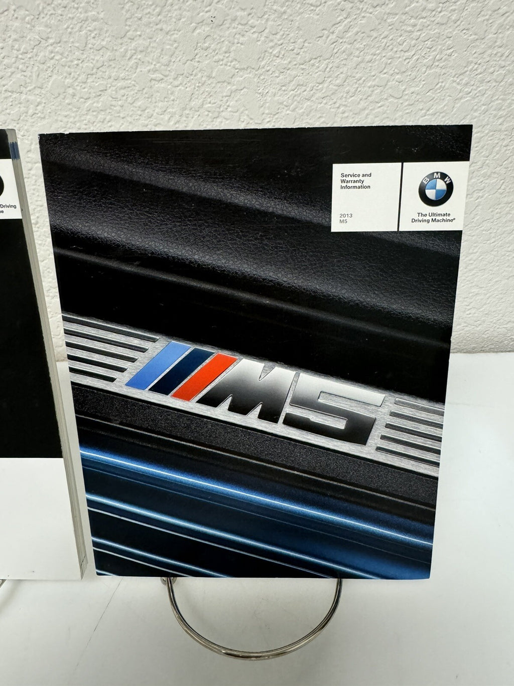 2013 BMW M5 Genuine OEM Owner's Manual Set w/Navigation and BMW "M" Case